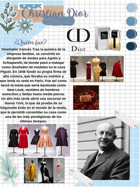 christian dior biografia pdf|la marca Christian Dior.